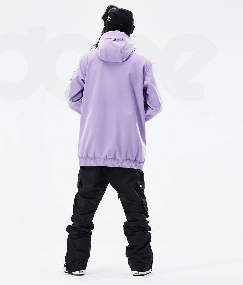 Purple Men's Dope Wylie Snowboard Jackets | India_D1787