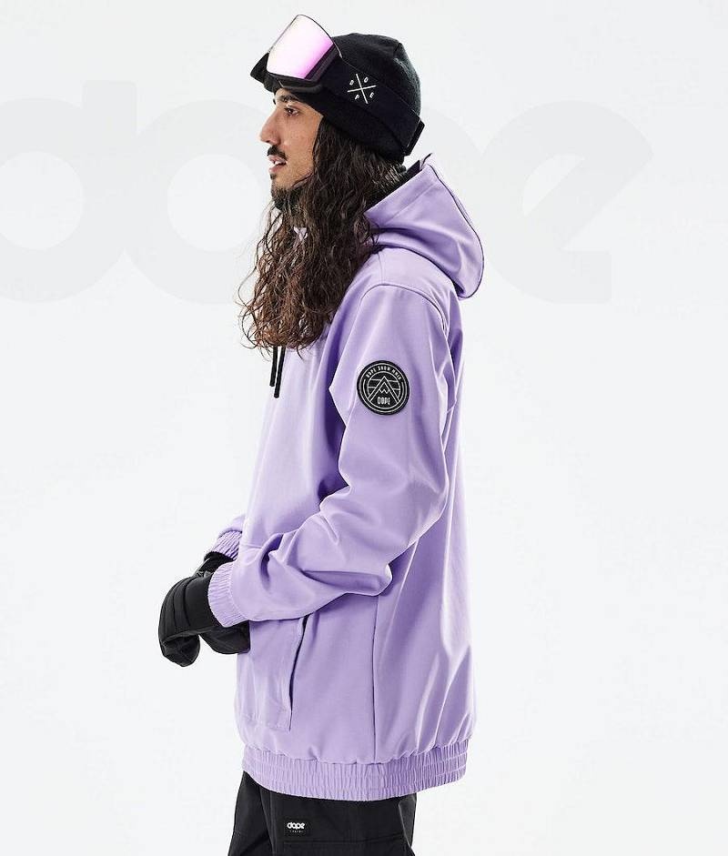 Purple Men's Dope Wylie Snowboard Jackets | India_D1787