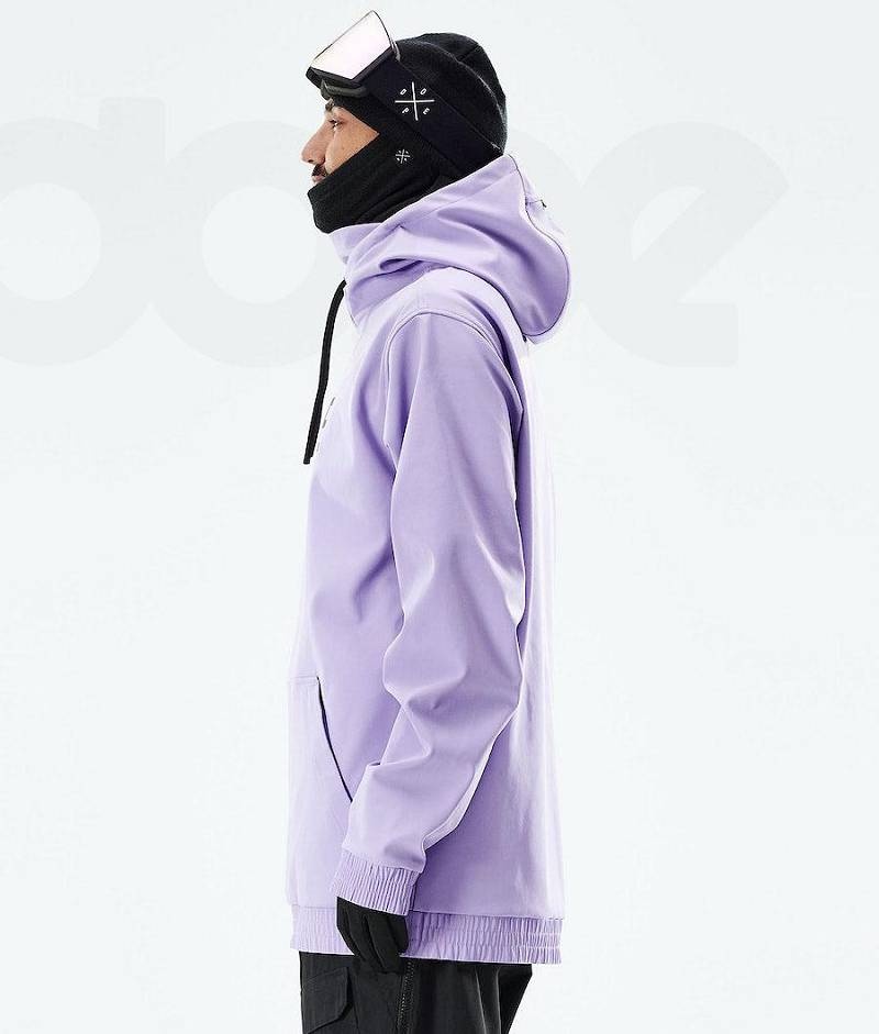 Purple Men's Dope Yeti 2021 Ski Jackets | India_D1435