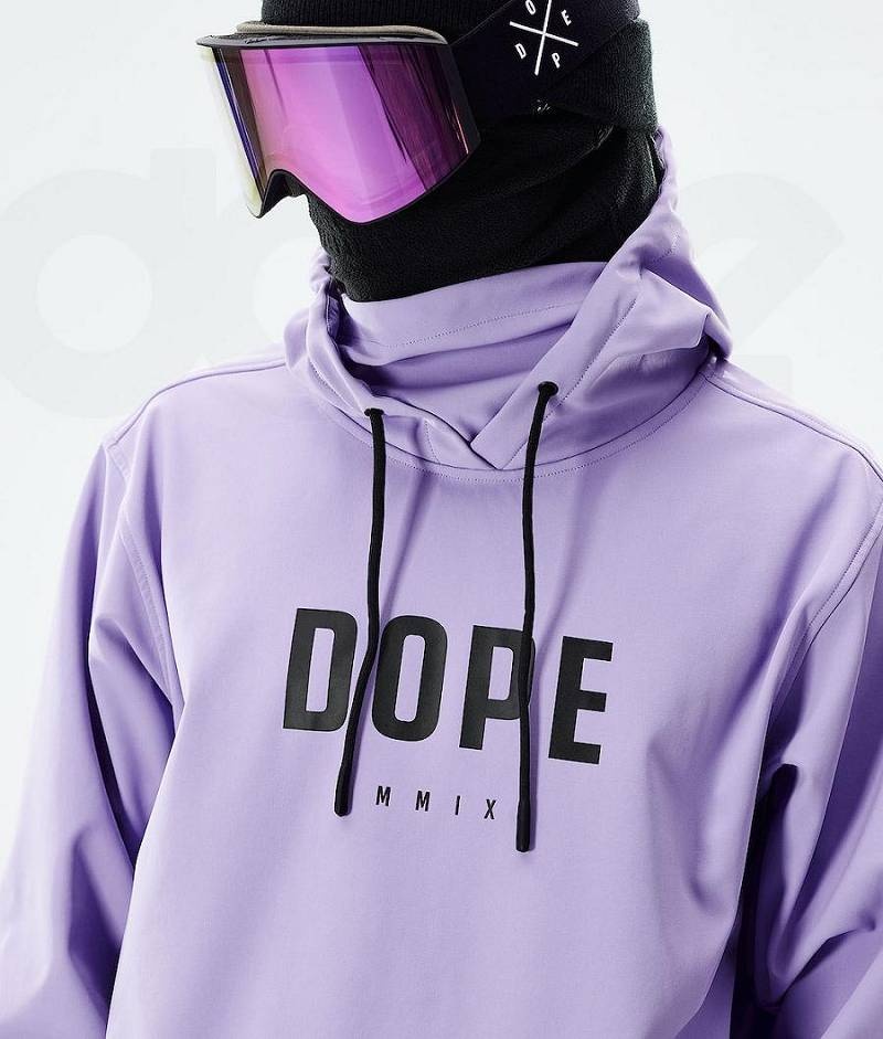 Purple Men's Dope Yeti 2021 Snowboard Jackets | India_D1378