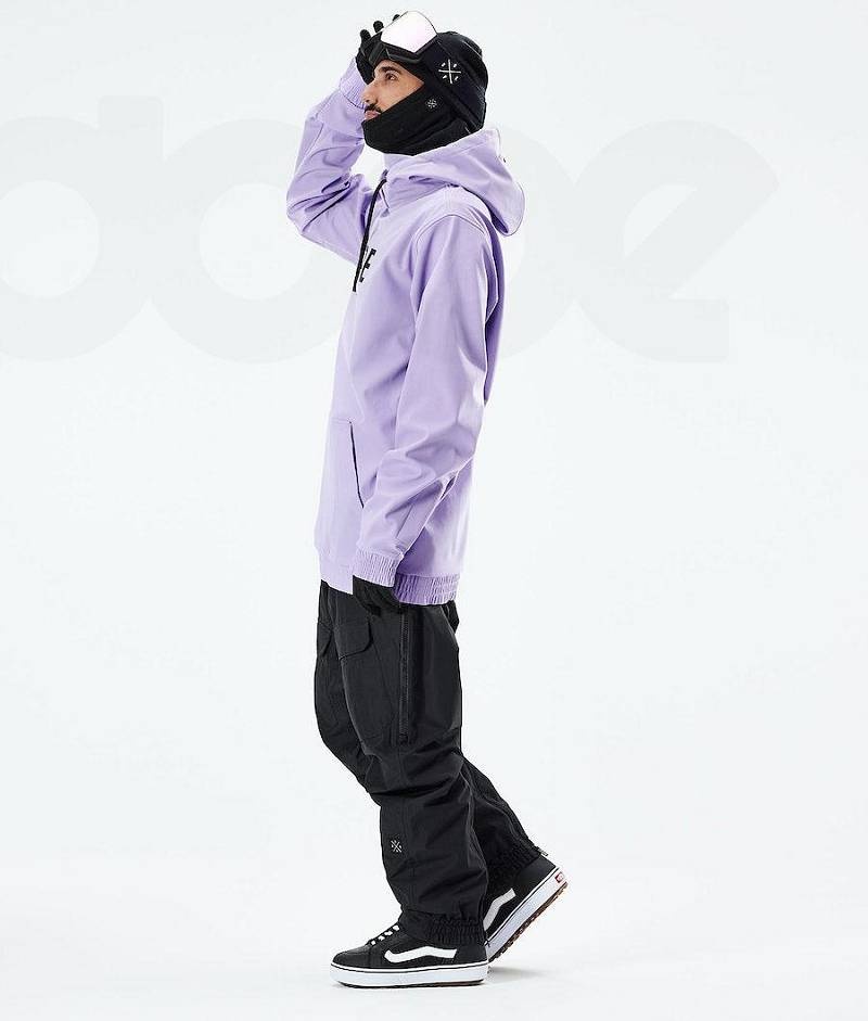 Purple Men's Dope Yeti 2021 Snowboard Jackets | India_D1378