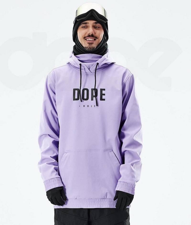 Purple Men\'s Dope Yeti 2021 Snowboard Jackets | India_D1378