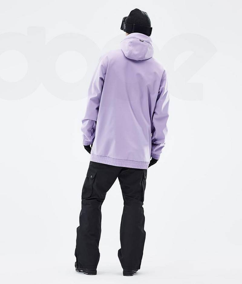 Purple Men's Dope Yeti Ski Jackets | India_D1328