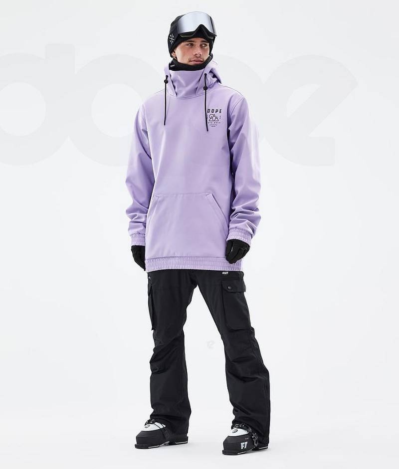 Purple Men's Dope Yeti Ski Jackets | India_D1602