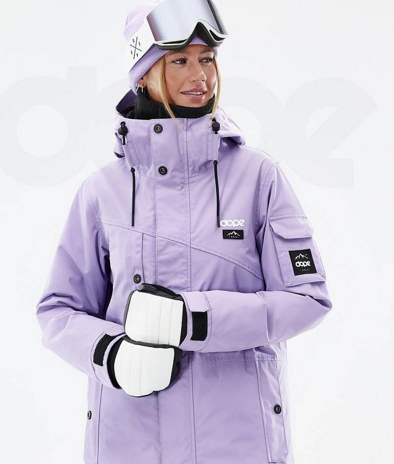 Purple Women's Dope Adept W Ski Jackets | India_D2440