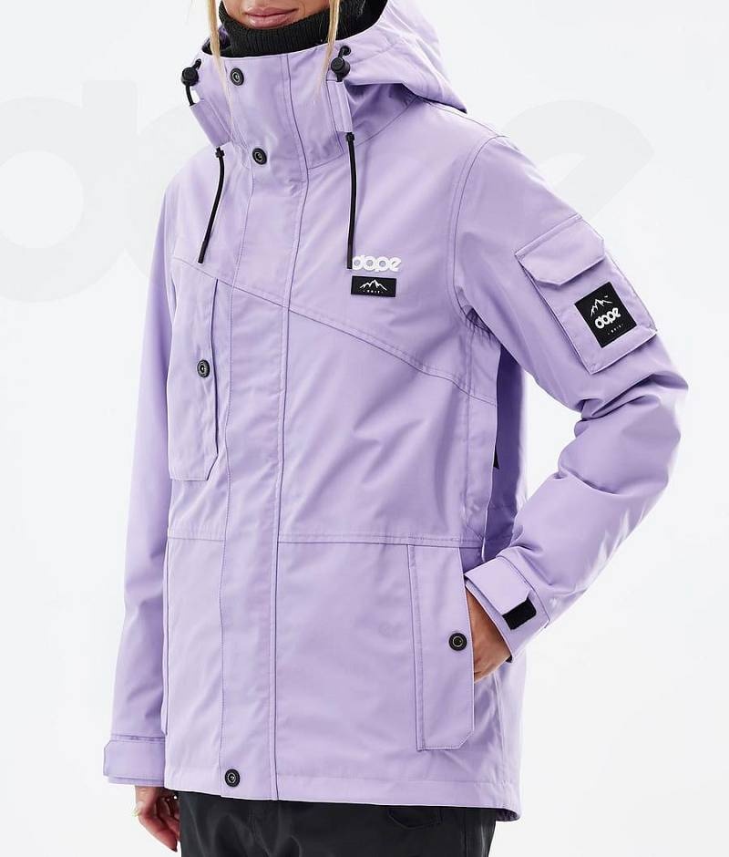 Purple Women's Dope Adept W Ski Jackets | India_D2440