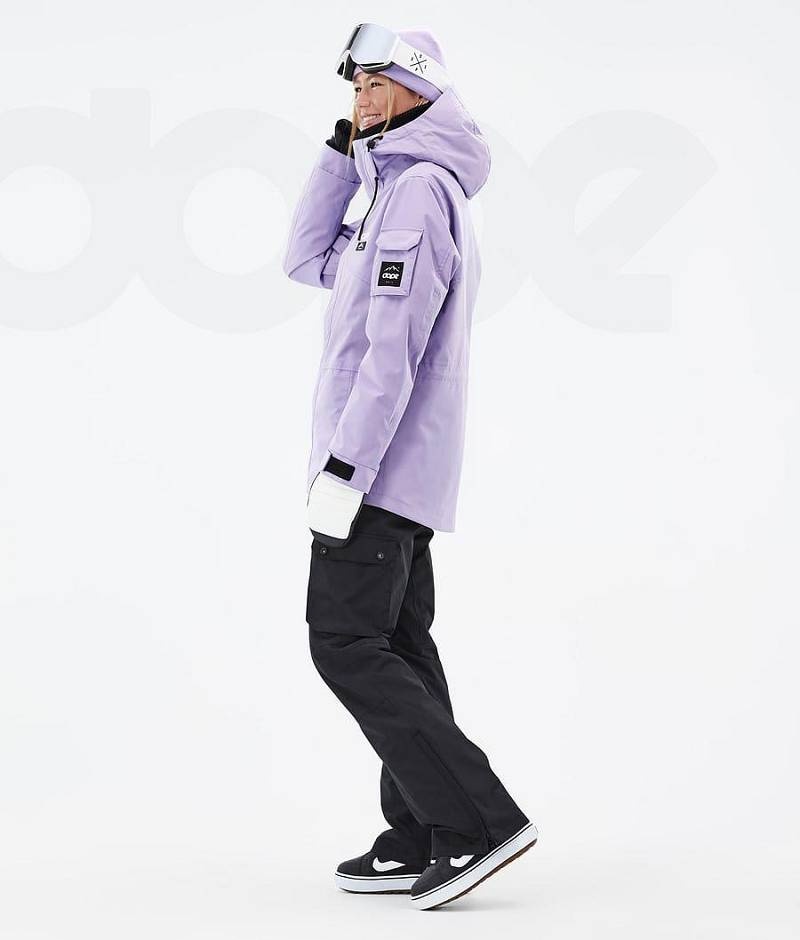 Purple Women's Dope Adept W Snowboard Jackets | India_D1855