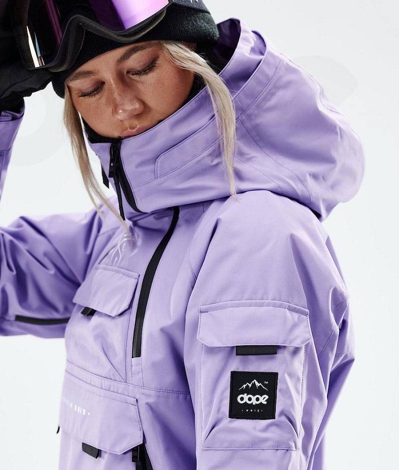 Purple Women's Dope Akin W 2021 Ski Jackets | India_D1382