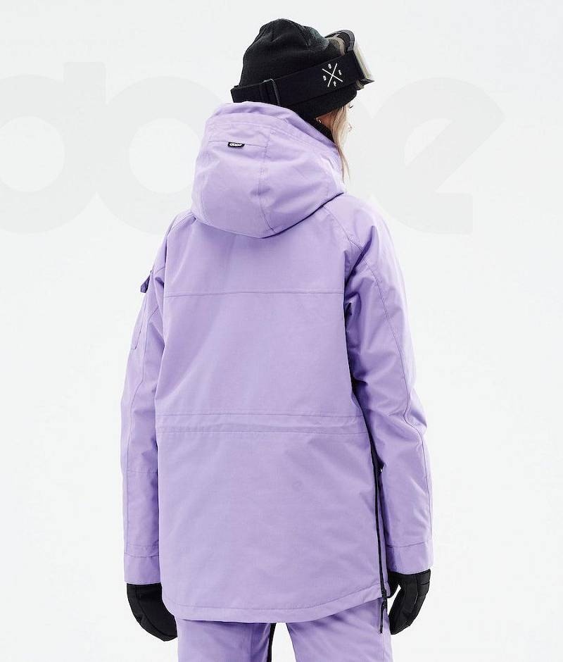 Purple Women's Dope Akin W 2021 Ski Jackets | India_D1382