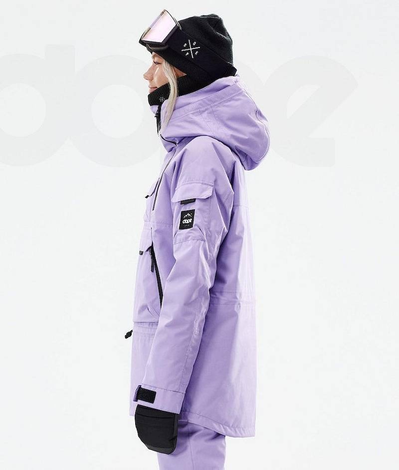 Purple Women's Dope Akin W 2021 Ski Jackets | India_D1382