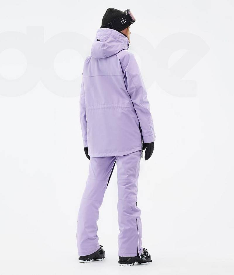 Purple Women's Dope Akin W Ski Jackets | India_D1361