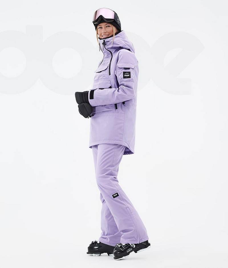 Purple Women's Dope Akin W Ski Jackets | India_D1361