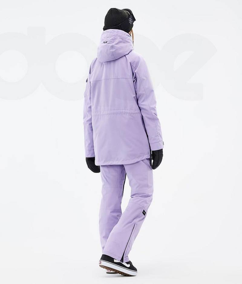 Purple Women's Dope Akin W Snowboard Jackets | India_D2403