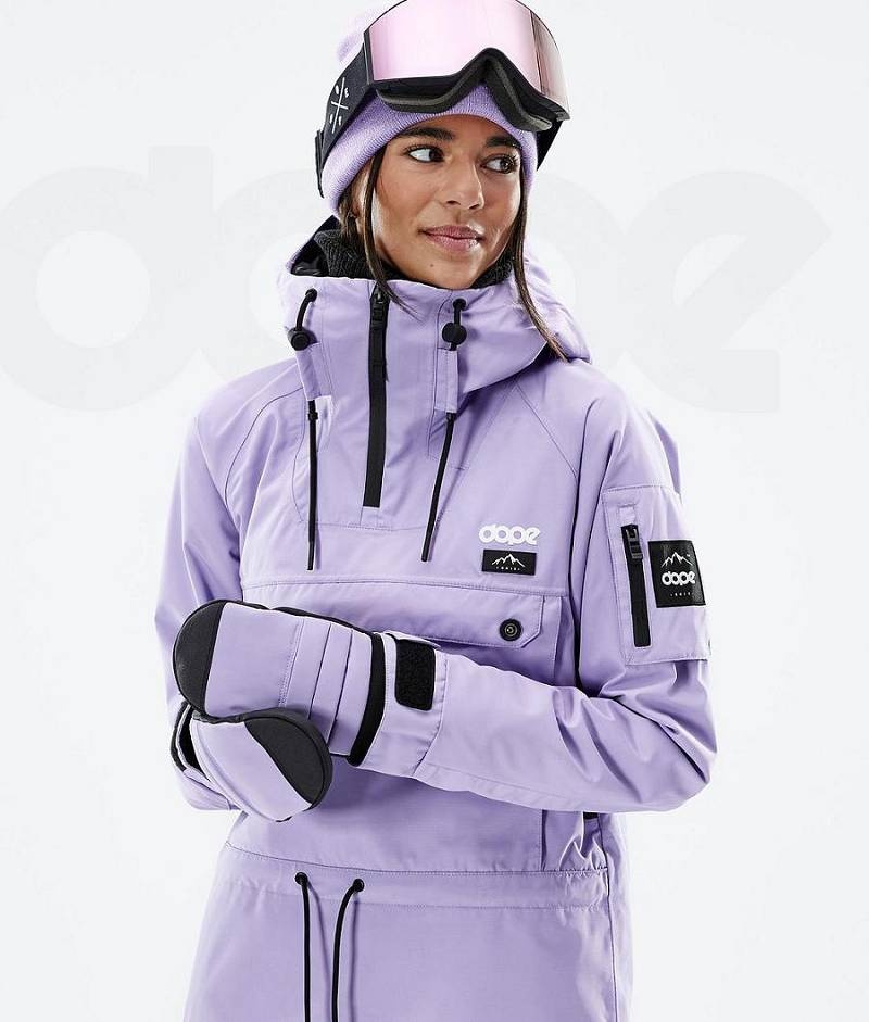 Purple Women's Dope Annok W Ski Jackets | India_D1207