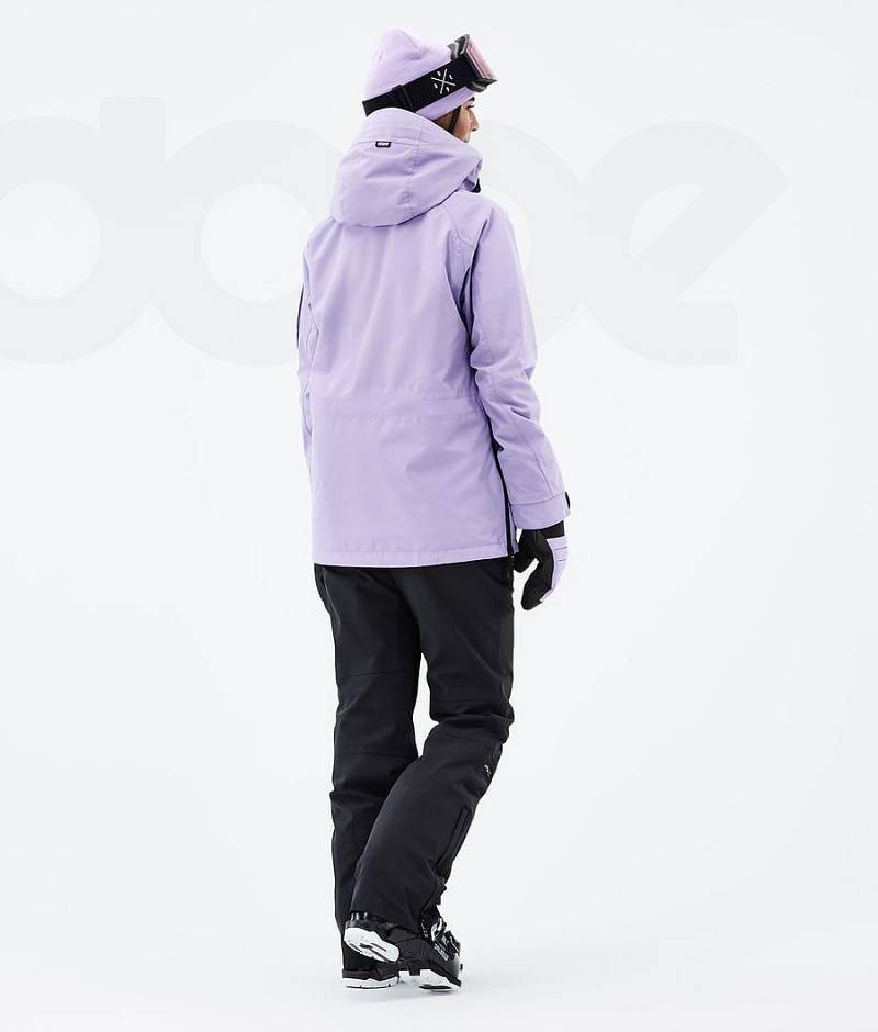 Purple Women's Dope Annok W Ski Jackets | India_D1207