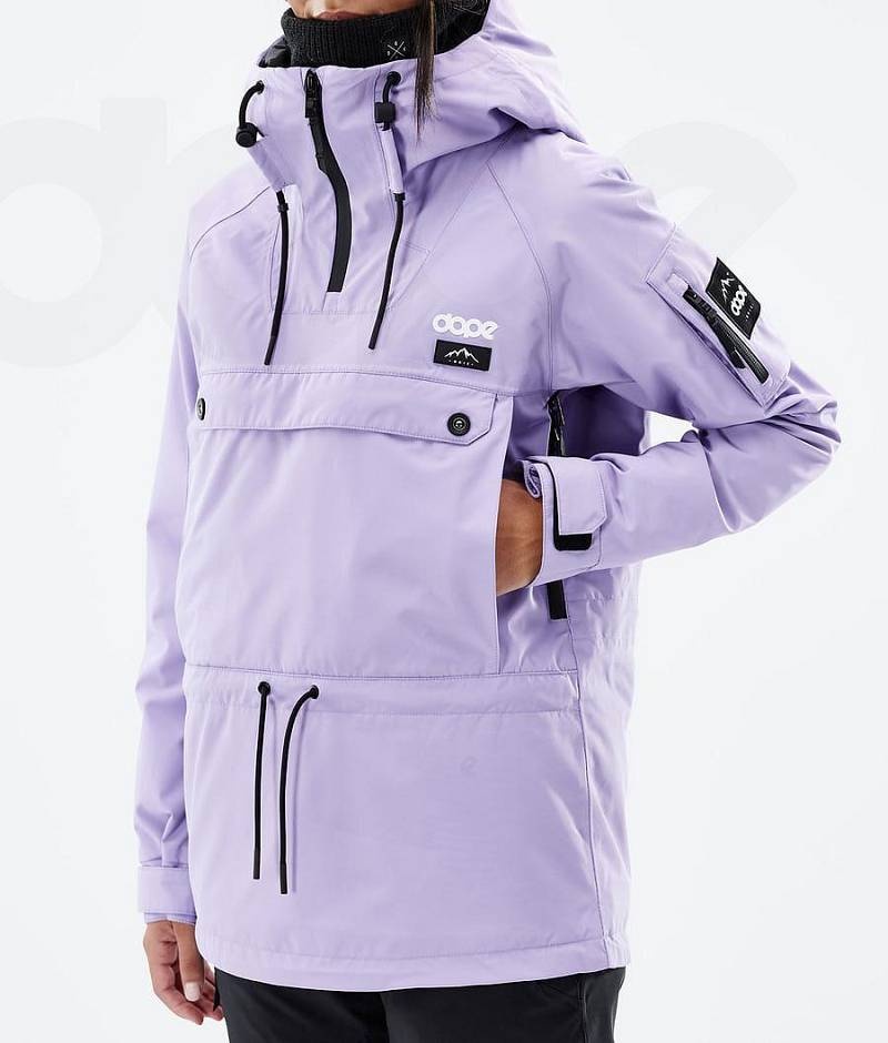 Purple Women's Dope Annok W Ski Jackets | India_D1207