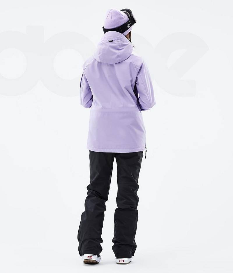 Purple Women's Dope Annok W Snowboard Jackets | India_D1675