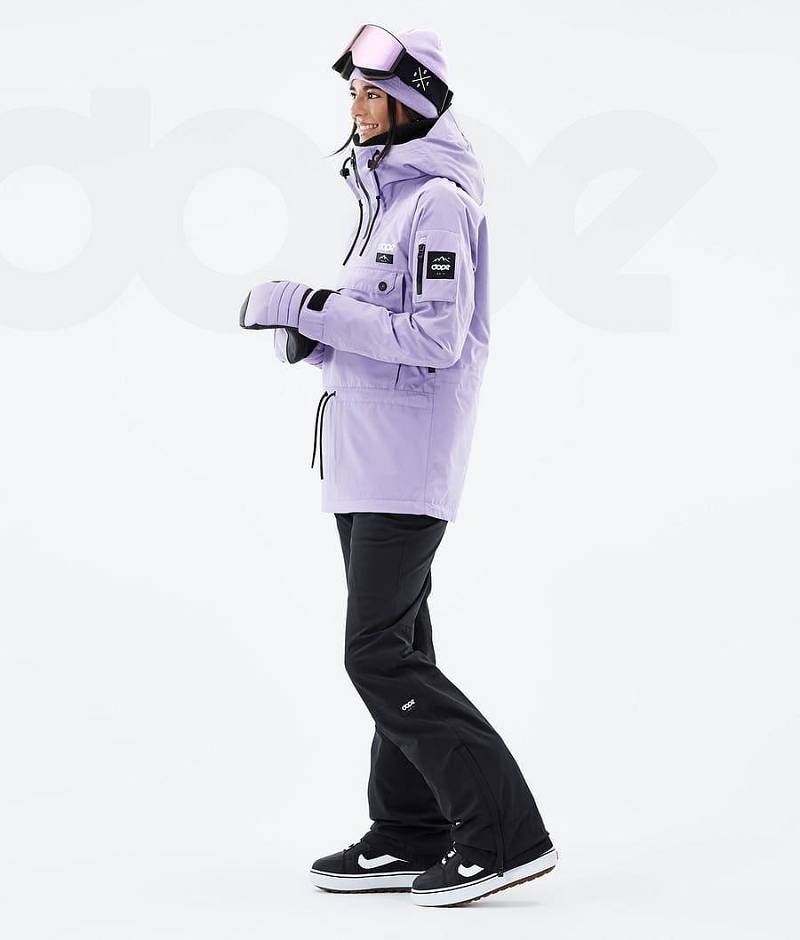 Purple Women's Dope Annok W Snowboard Jackets | India_D1675