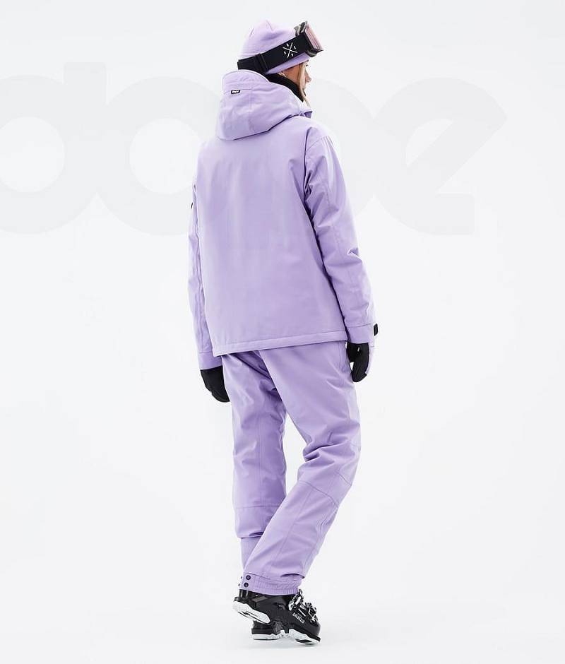 Purple Women's Dope Blizzard W Ski Jackets | India_D2331