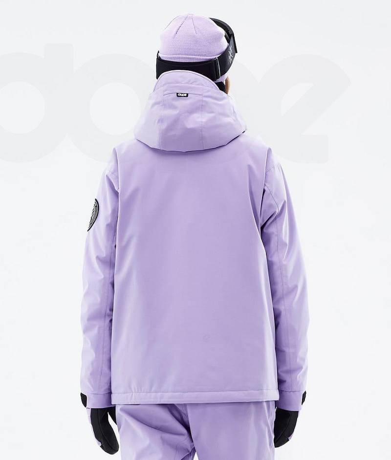 Purple Women's Dope Blizzard W Ski Jackets | India_D2331