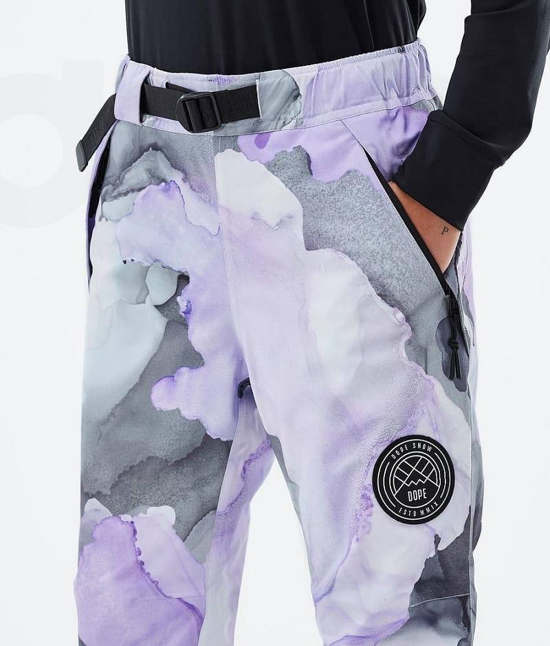 Purple Women's Dope Blizzard W Ski Pants | India_D1297