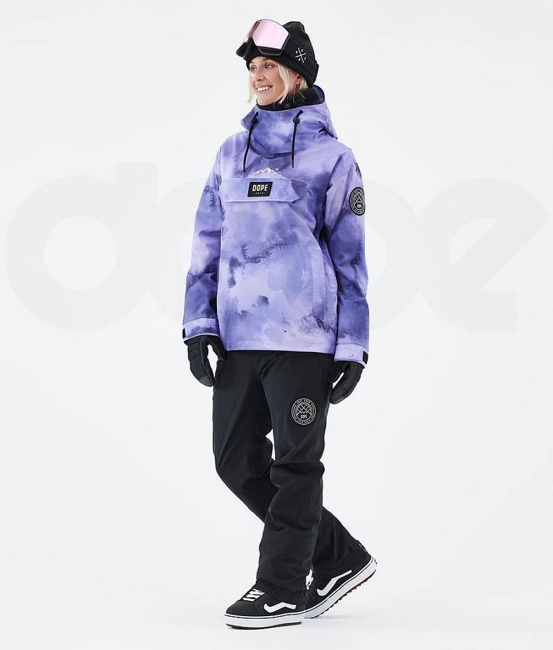 Purple Women's Dope Blizzard W Snowboard Jackets | India_D1631