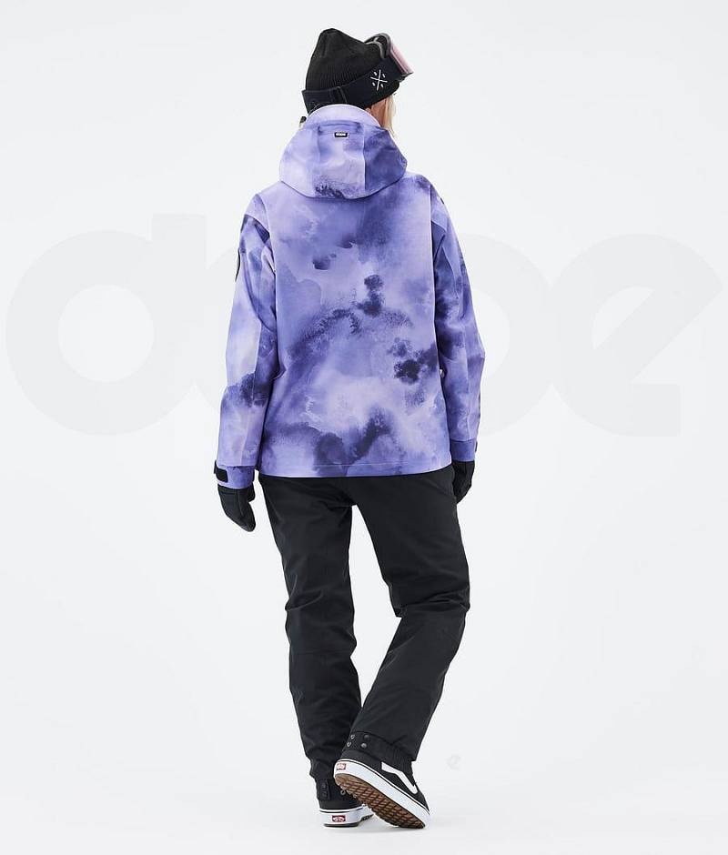 Purple Women's Dope Blizzard W Snowboard Jackets | India_D1631