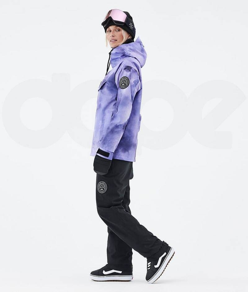 Purple Women's Dope Blizzard W Snowboard Jackets | India_D1631