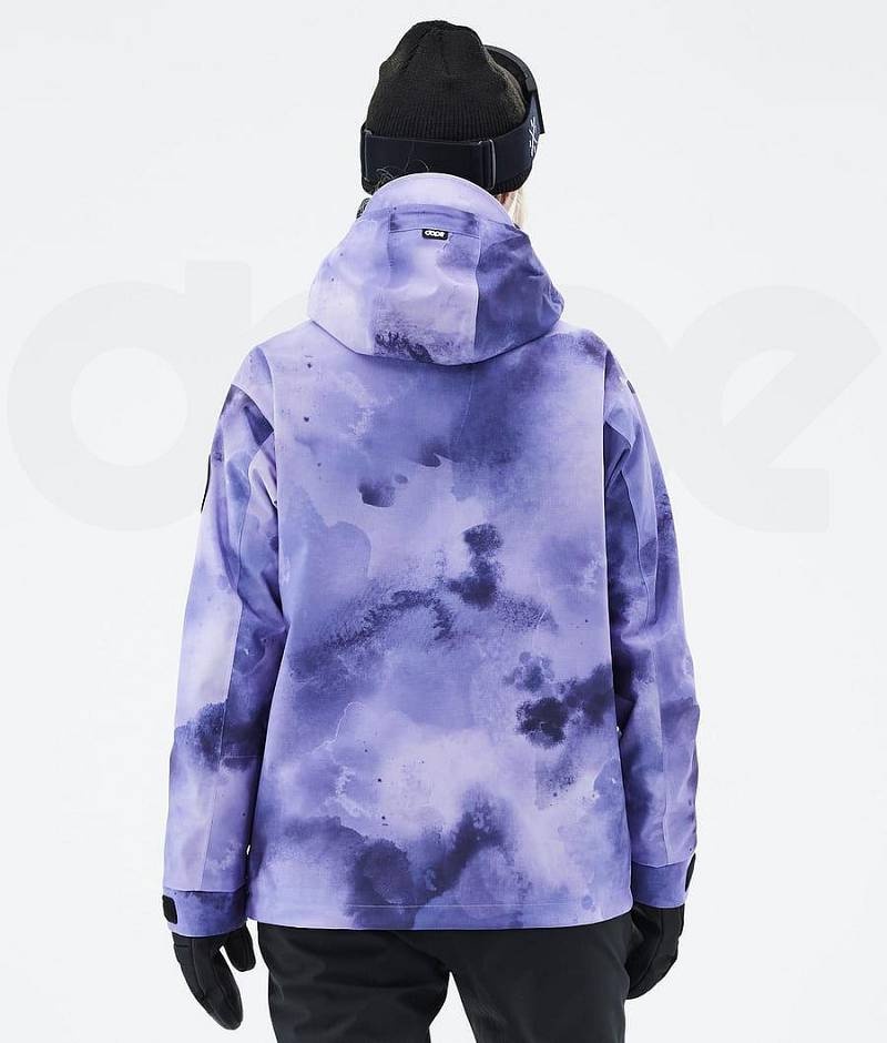 Purple Women's Dope Blizzard W Snowboard Jackets | India_D1631