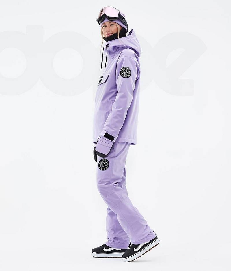 Purple Women's Dope Blizzard W Snowboard Jackets | India_D1701