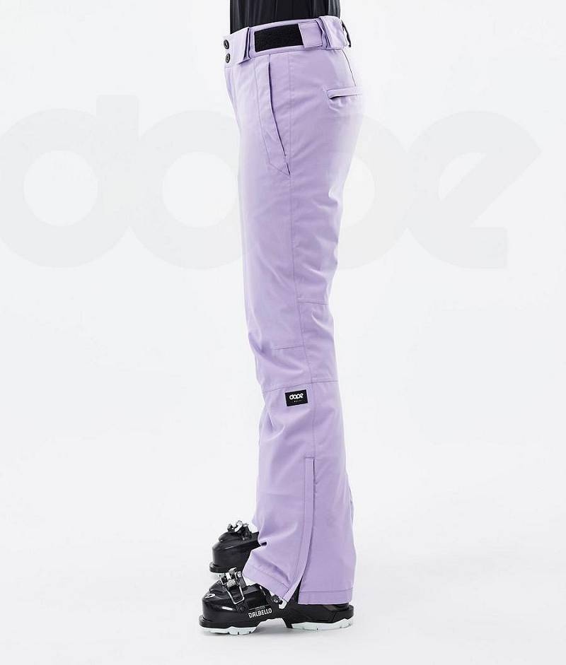 Purple Women's Dope Con W Ski Pants | India_D1537