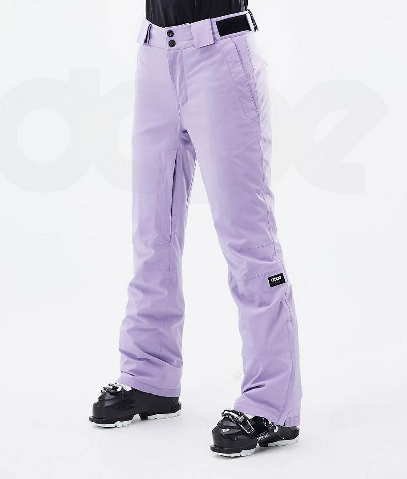 Purple Women\'s Dope Con W Ski Pants | India_D1537