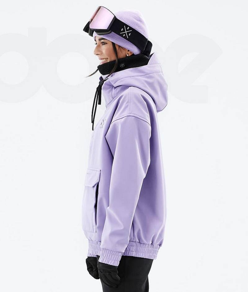 Purple Women's Dope Cyclone W Ski Jackets | India_D1317