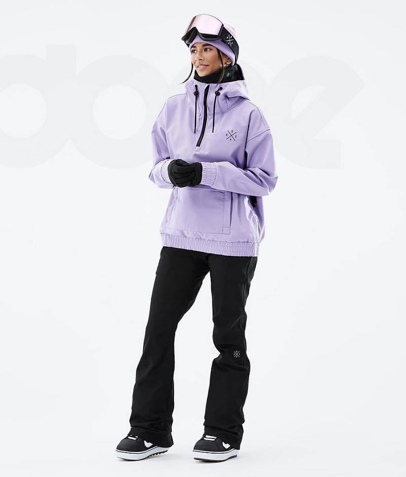 Purple Women's Dope Cyclone W Snowboard Jackets | India_D1233