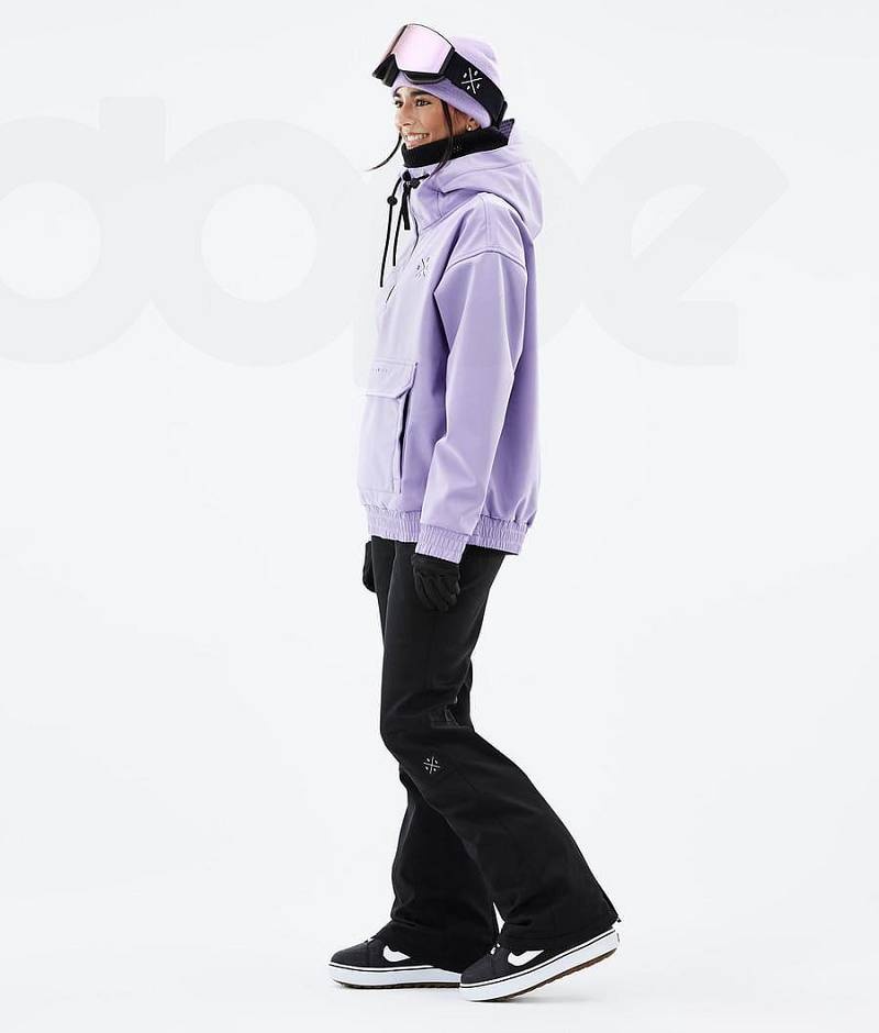 Purple Women's Dope Cyclone W Snowboard Jackets | India_D1233