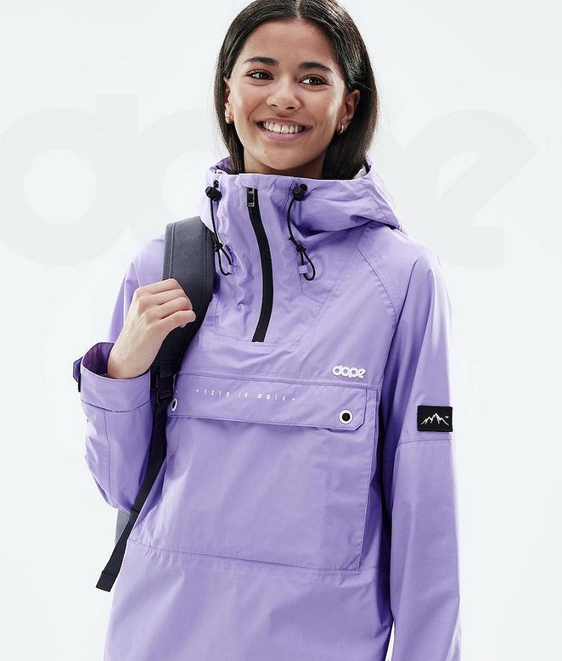 Purple Women's Dope Hiker Light W Outdoor Jackets | India_D2086