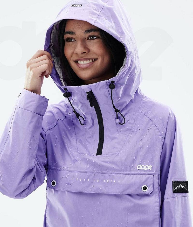 Purple Women's Dope Hiker Light W Outdoor Jackets | India_D2086