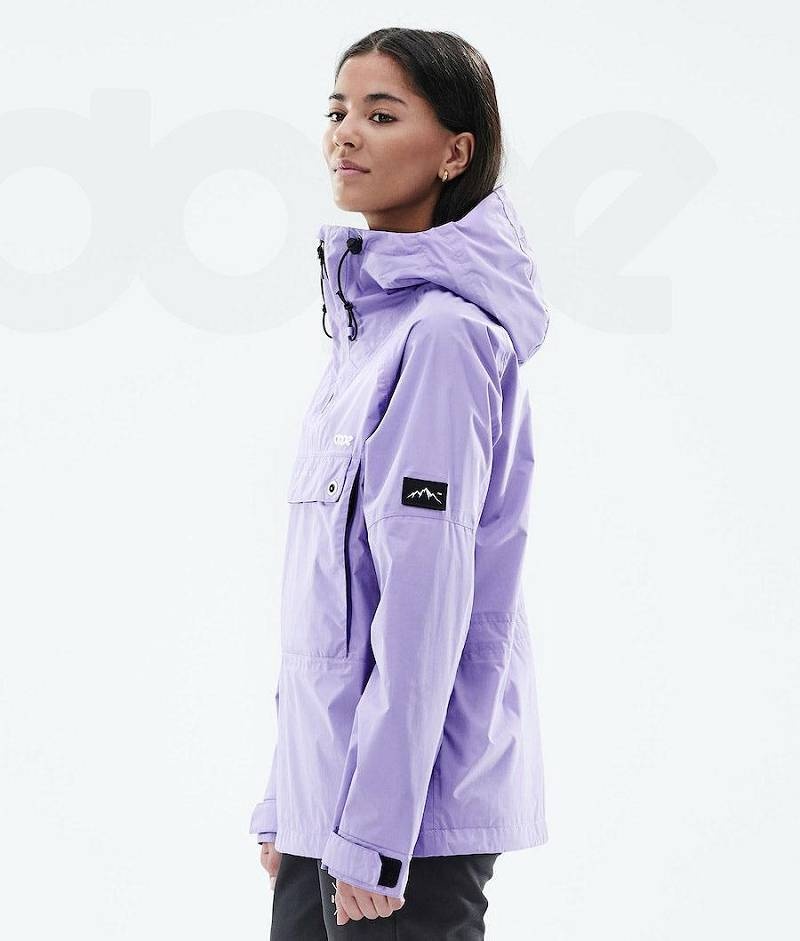 Purple Women's Dope Hiker Light W Outdoor Jackets | India_D2086