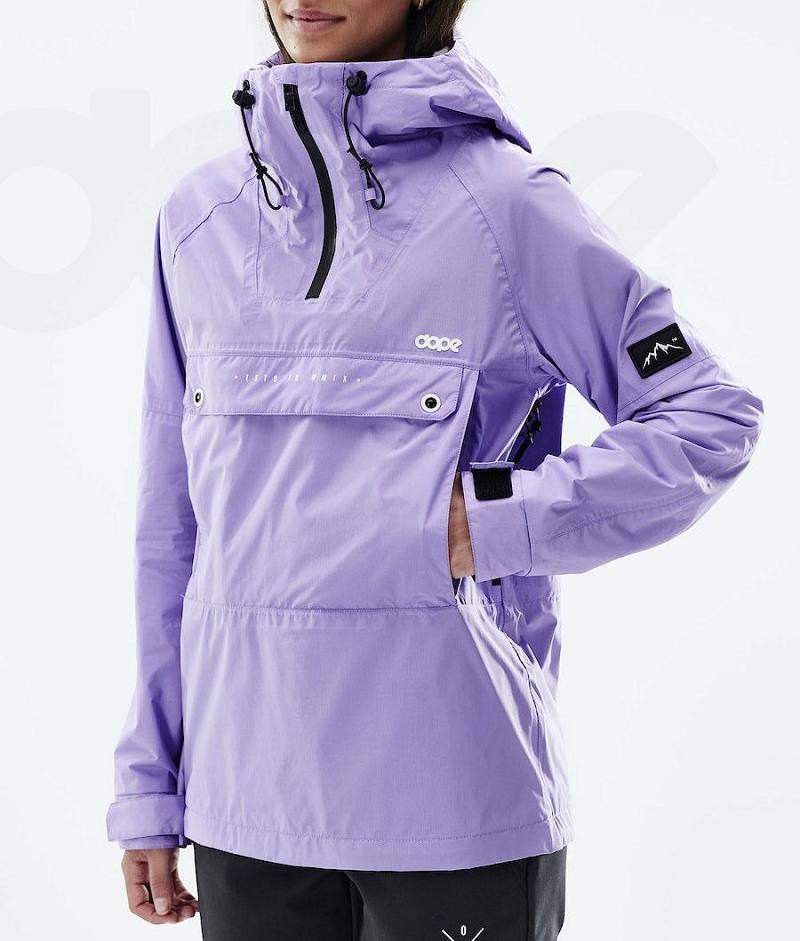 Purple Women's Dope Hiker Light W Outdoor Jackets | India_D2086