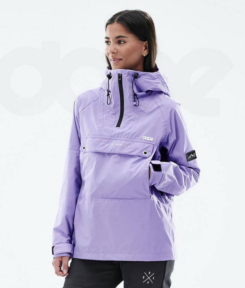 Purple Women\'s Dope Hiker Light W Outdoor Jackets | India_D2086