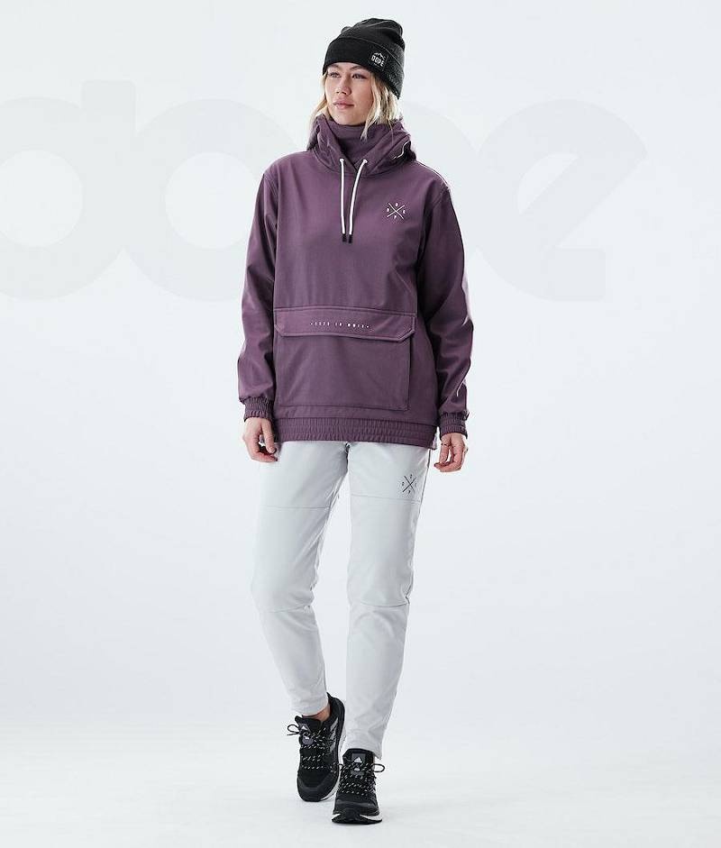 Purple Women's Dope Nomad W Outdoor Jackets | India_D1300