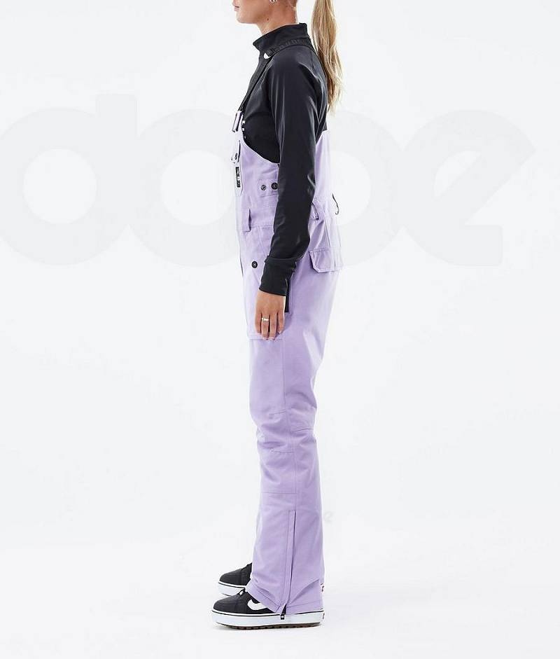 Purple Women's Dope Notorious B.I.B W Snowboard Pants | India_D2330