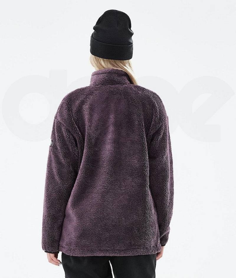 Purple Women's Dope Pile W 2021 Fleece | India_D2038