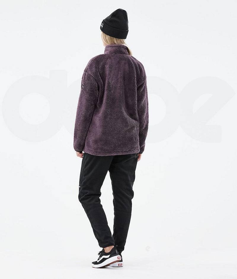 Purple Women's Dope Pile W 2021 Fleece | India_D2038