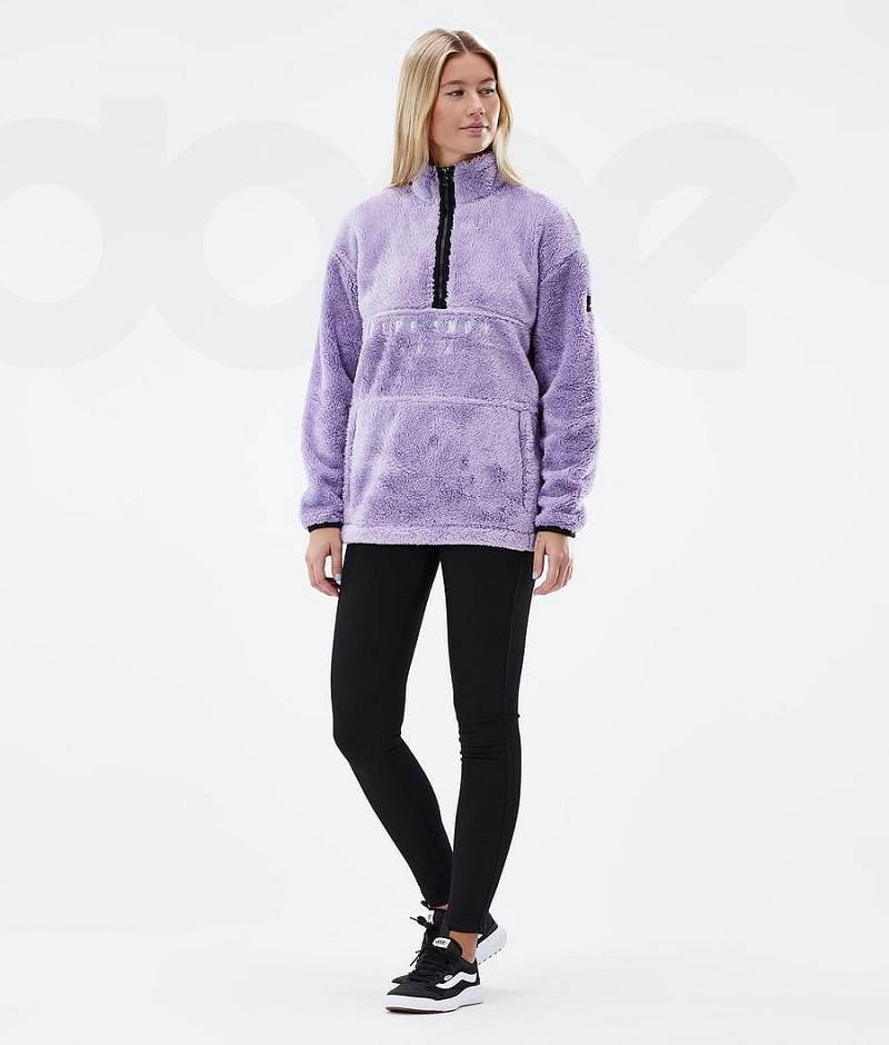 Purple Women's Dope Pile W Fleece | India_D1585