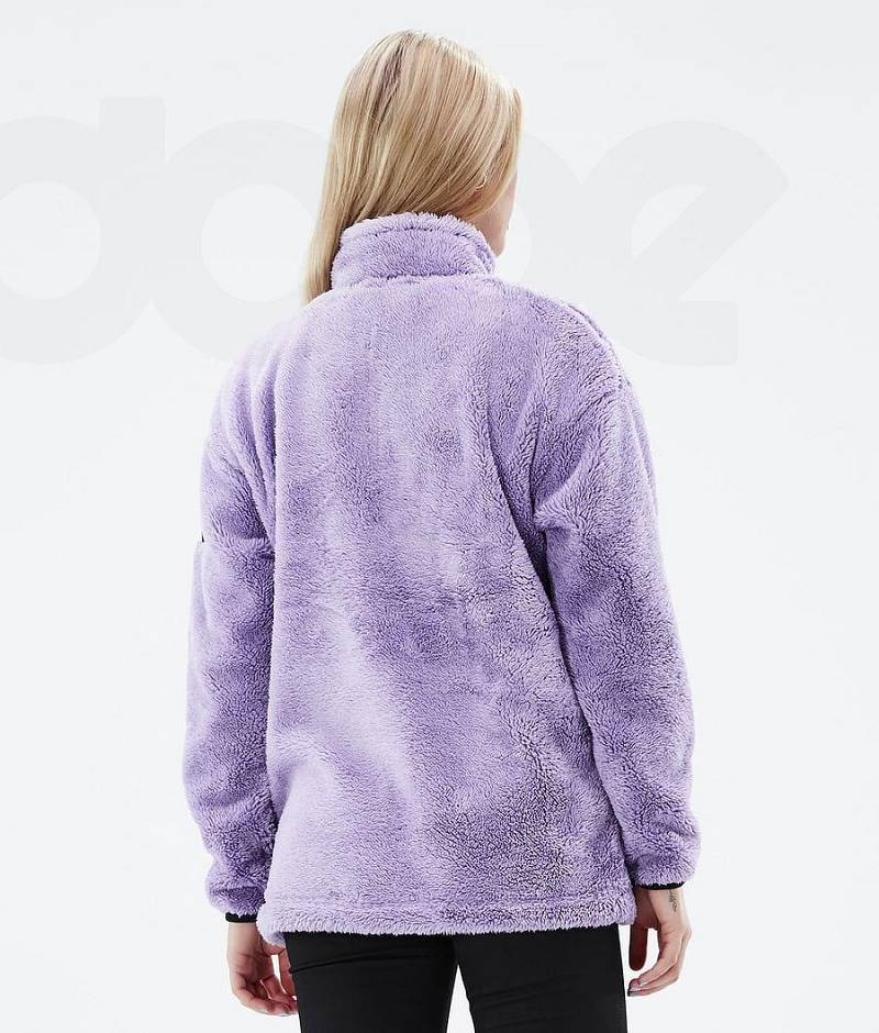 Purple Women's Dope Pile W Fleece | India_D1585