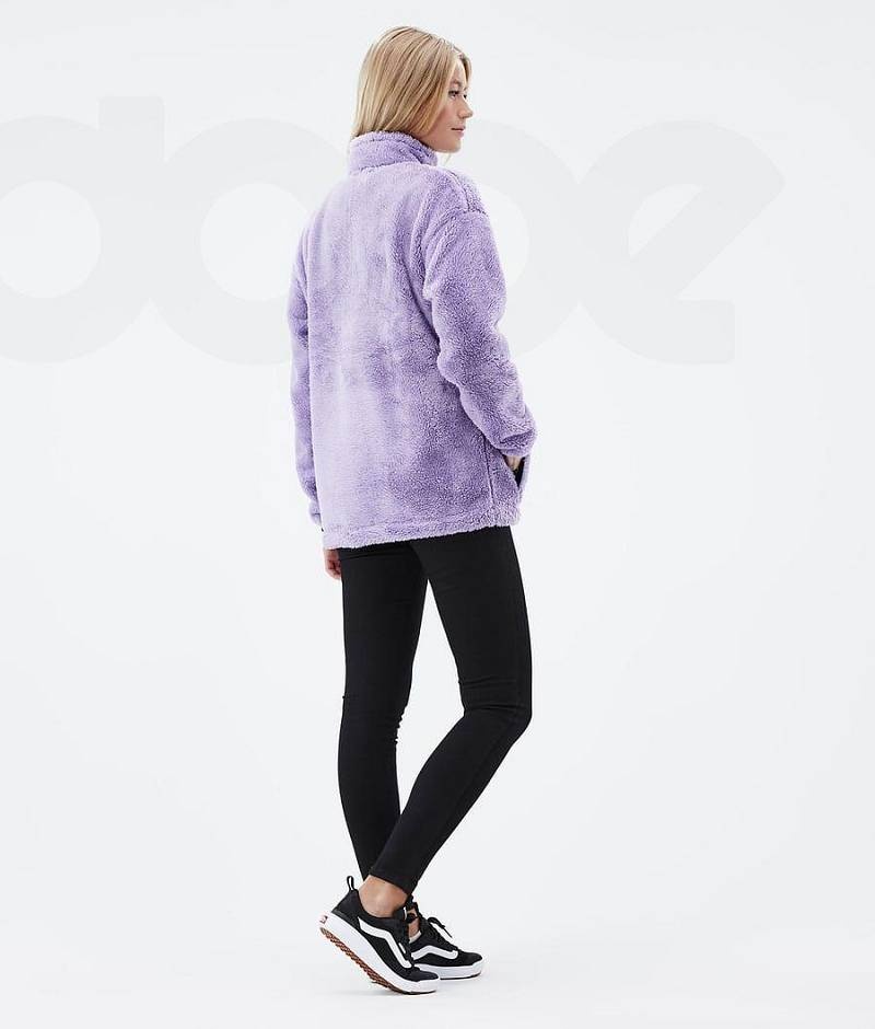 Purple Women's Dope Pile W Fleece | India_D1585