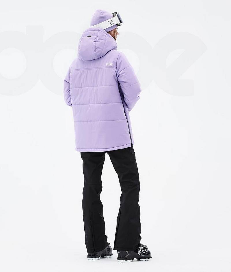 Purple Women's Dope Puffer W Ski Jackets | India_D1917