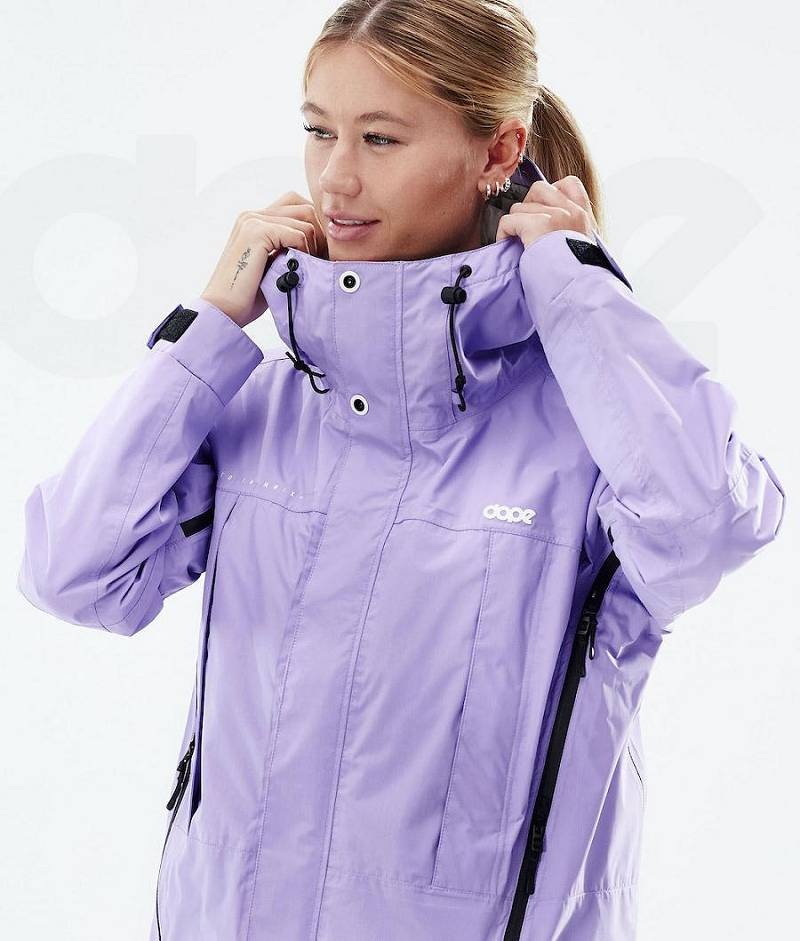 Purple Women's Dope Ranger Light W Outdoor Jackets | India_D1680