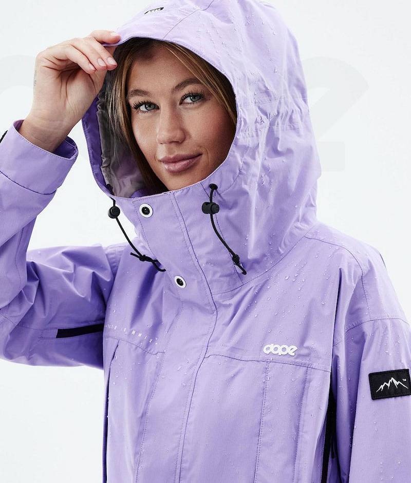 Purple Women's Dope Ranger Light W Outdoor Jackets | India_D1680